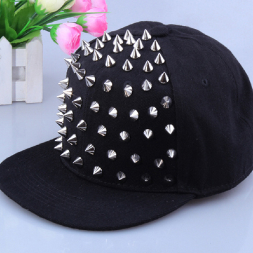 Punk Rivets Hip Hop Baseball Caps