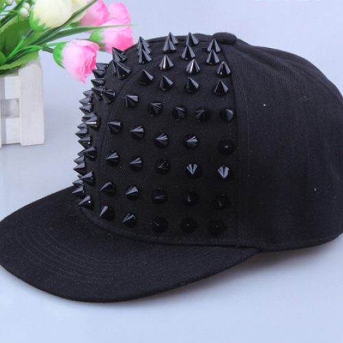 Punk Rivets Hip Hop Baseball Caps